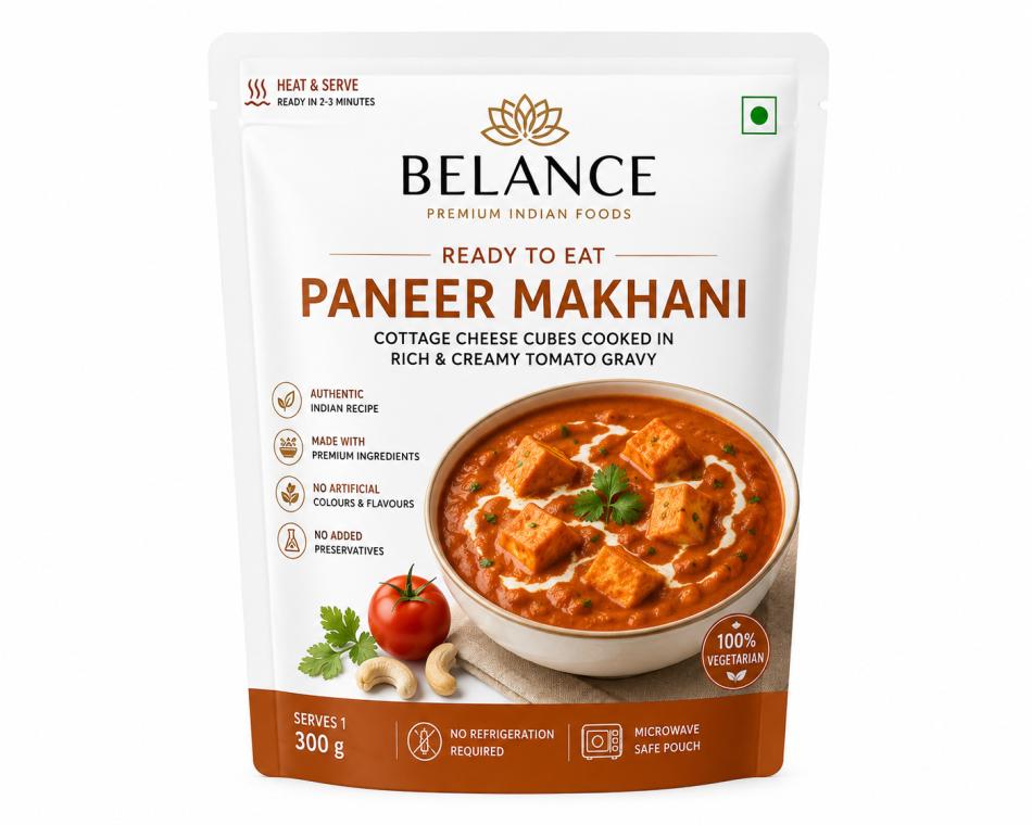 BELANCE Paneer Makhani ready meal